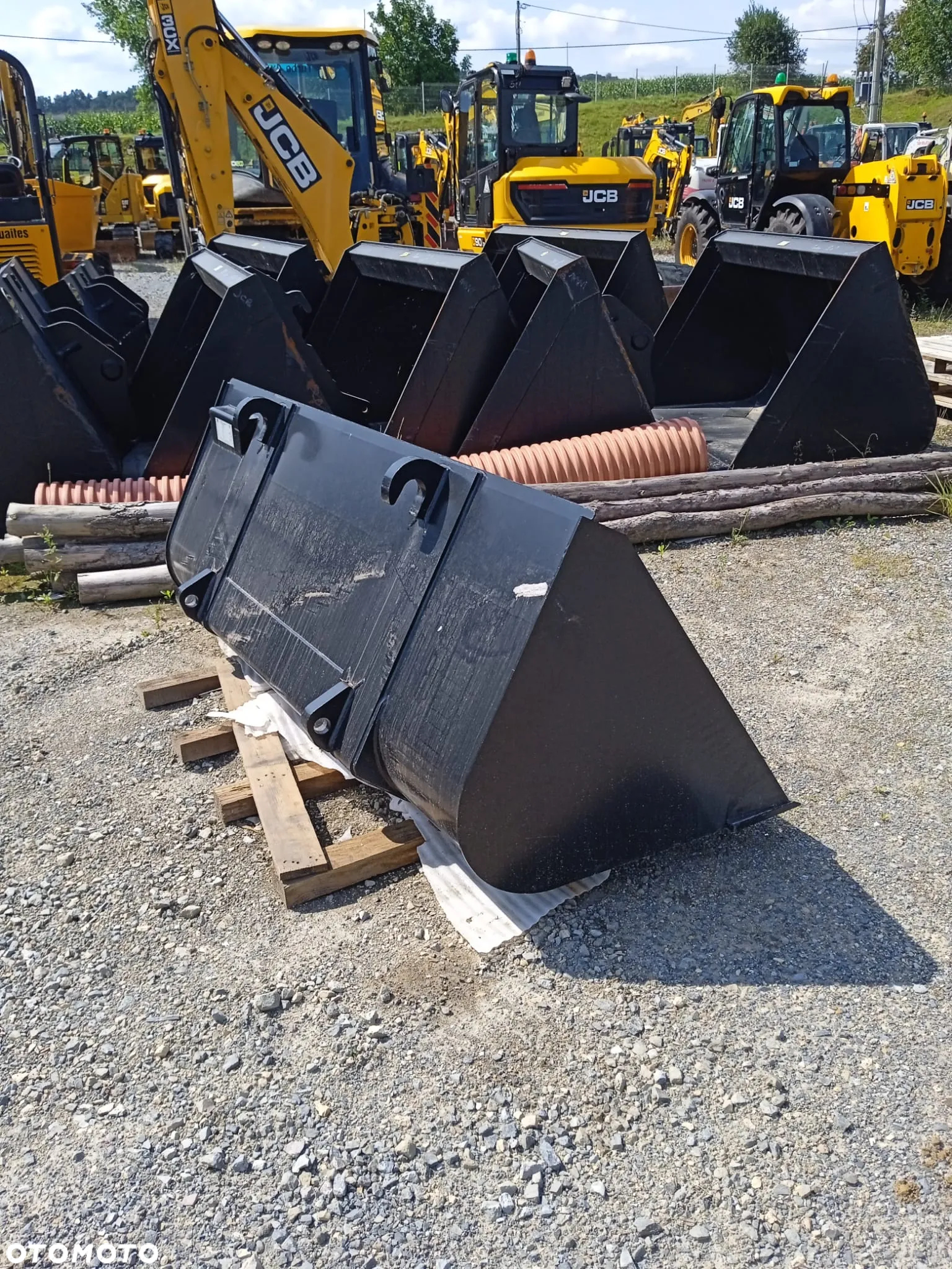 Szufla JCB Q-fit Ładowarka teleskopowa 1m3 - 2