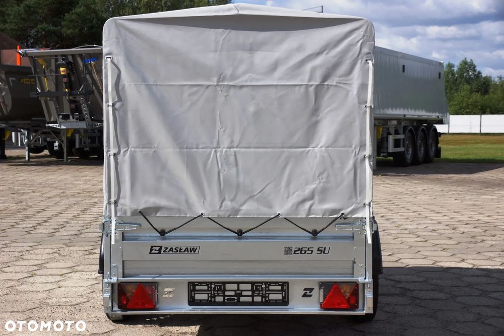 Zaslaw 1 oś, przyczepa towarowa MOCNA I SOLDNA DMC 750 KG - 28
