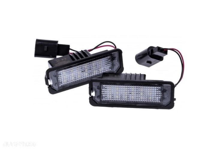 Set lampa numar Volkswagen Passat (B6 (3C)), 01.2005-07.2010 model Sedan, Stanga=Dreapta, LED; tuning; - 1