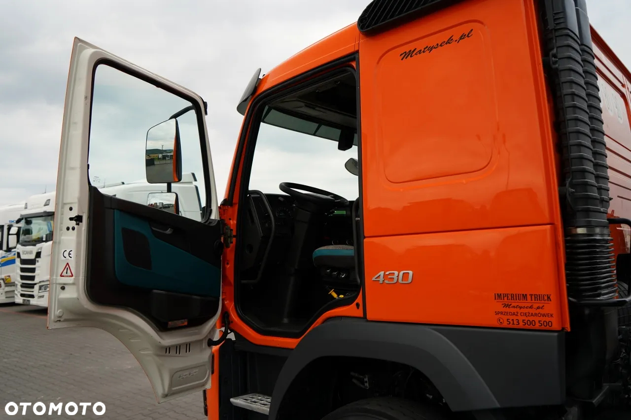 Volvo FMX 430 / HYDRAULIKA / NISKA KABINA / ALUFELGI / EURO 6 / SPROWADZONY - 22