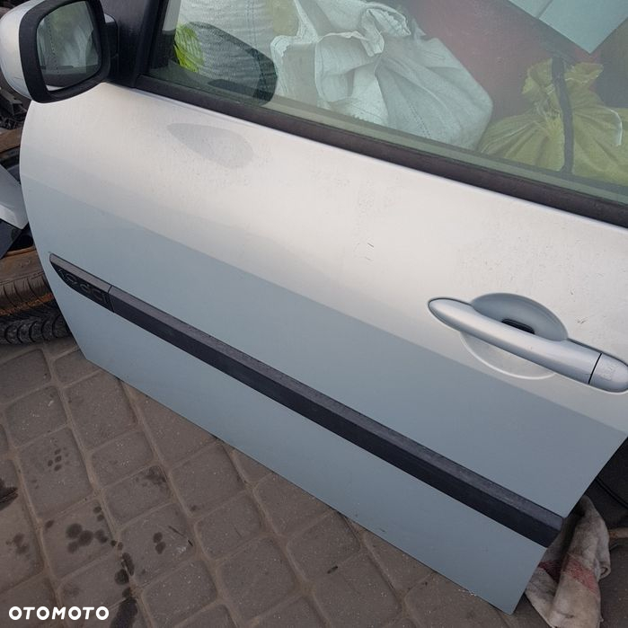 Drzwi przednie lewe renault Megan 2 lakier mv632 kompletne bez korozji - 2
