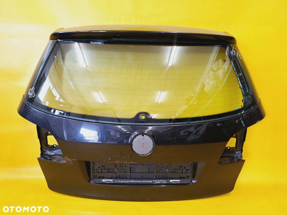 KLAPA TYŁ TYLNA POKRYWA BAGAŻNIKA SZYBA BAGAŻNIKA TYŁ VW GOLF V PLUS LAK: LC9Z NR478 - 1
