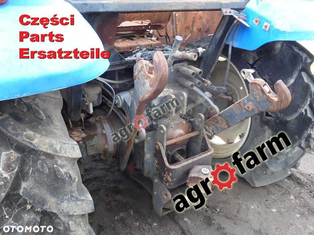 New Holland TL80 części, skrzynia biegów, silnik - 2