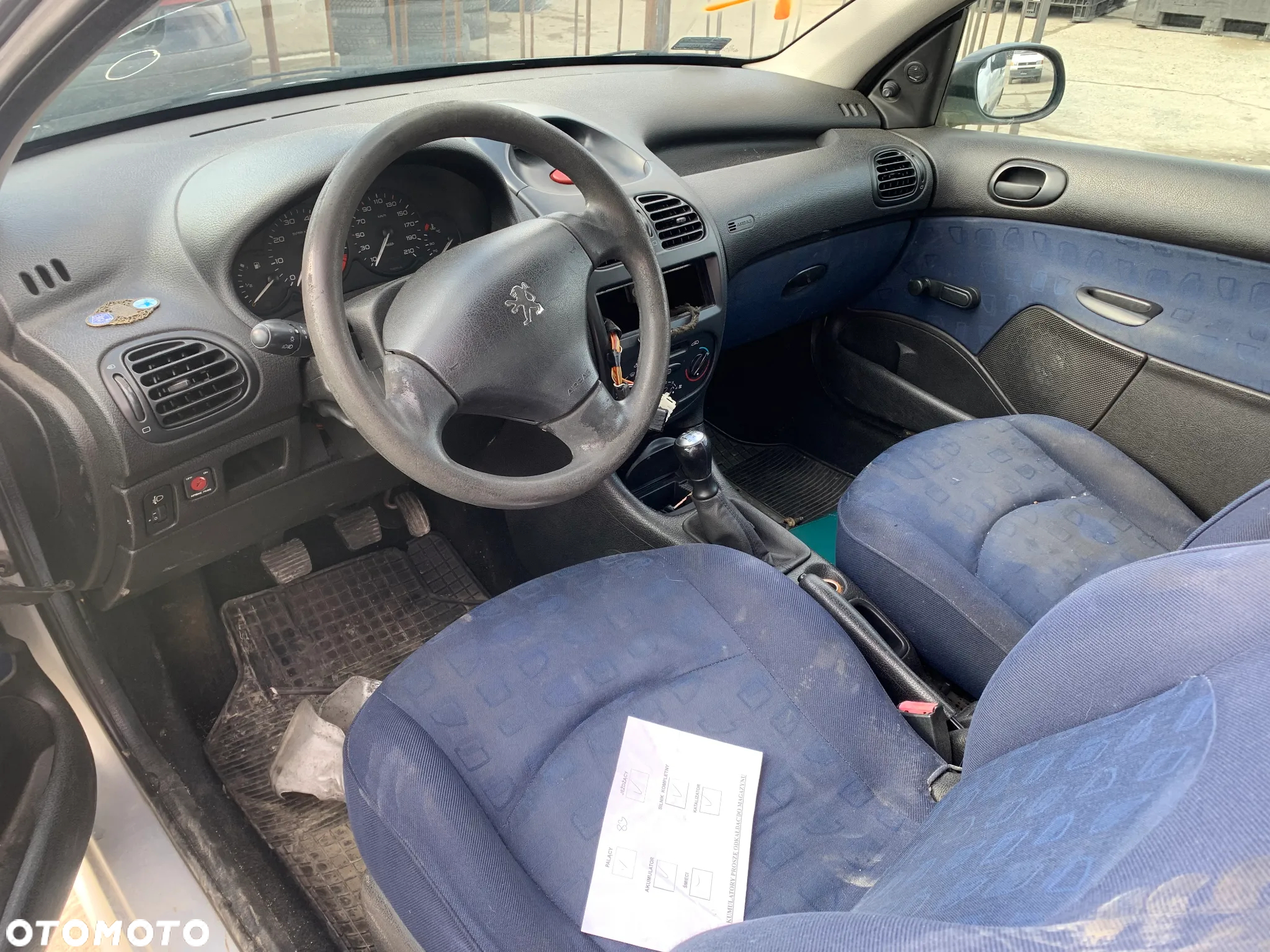 PEUGEOT 206 *SAMOCHÓD NA CZĘŚCI* 83 LAMPA LUSTERKO DRZWI MASKA KLAPA BELKA ZDERZAK BŁOTNIK PRAWA LEWA PRZÓD TYŁ - 5