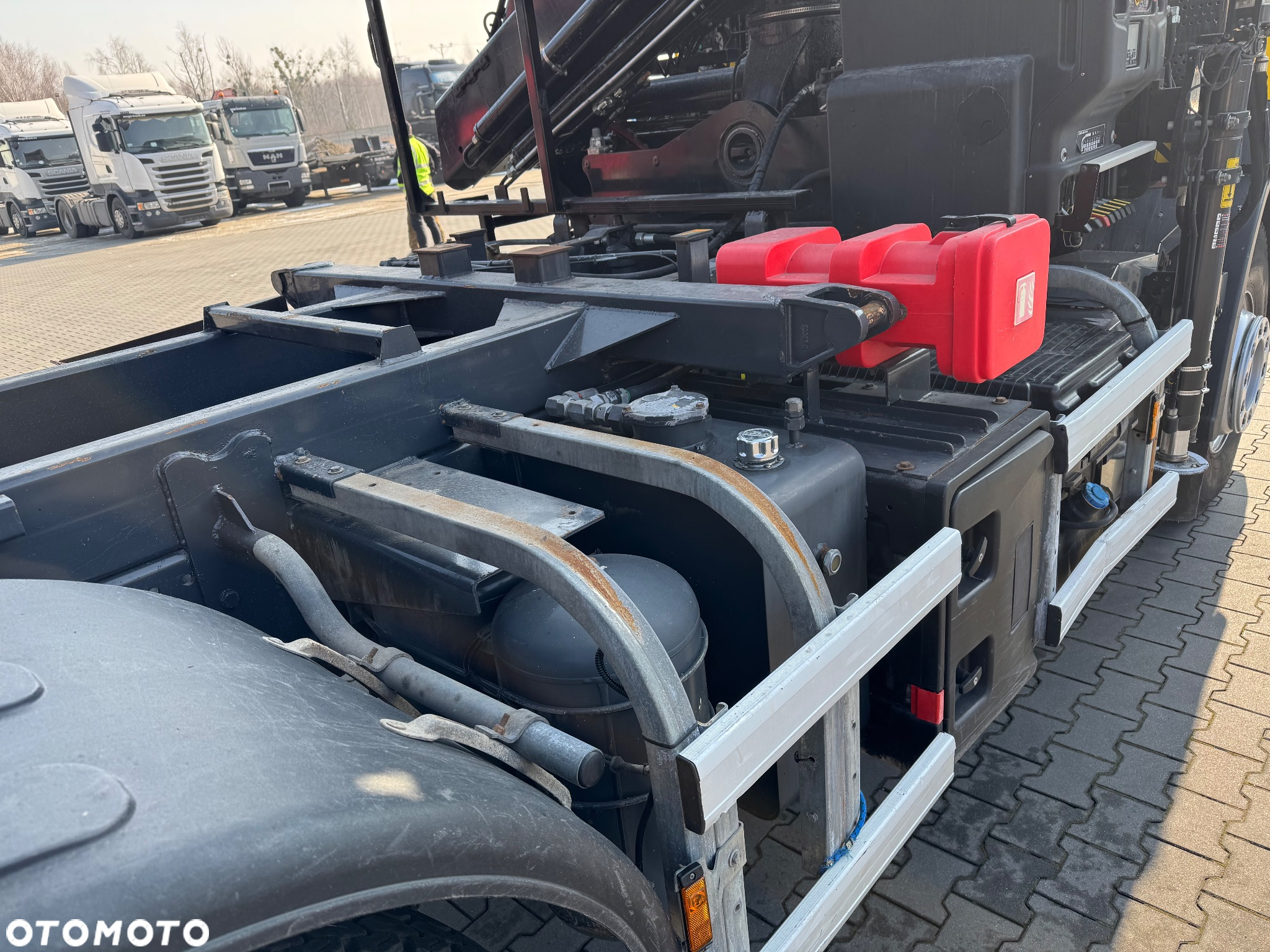DAF CF 85.410 ATe 6x4 DŻWIG HDS HYDROBURTA OPONY-90% - 21