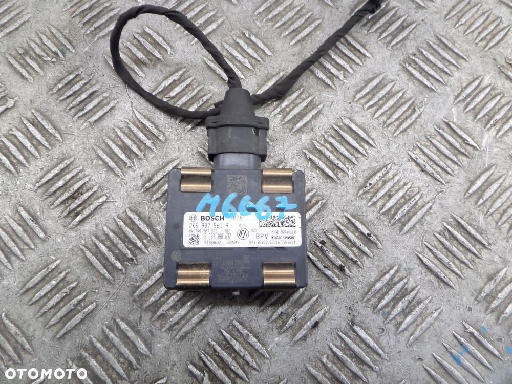 radar distonic sensor vw audi skoda seat 2k5907561a oryginał - 3