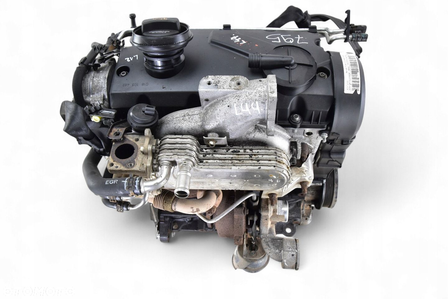 Silnik PASSAT B6 GOLF V TOURAN OCTAVIA II TOLEDO 1.9TDI 105KM BXE KOMPRESJA - 7