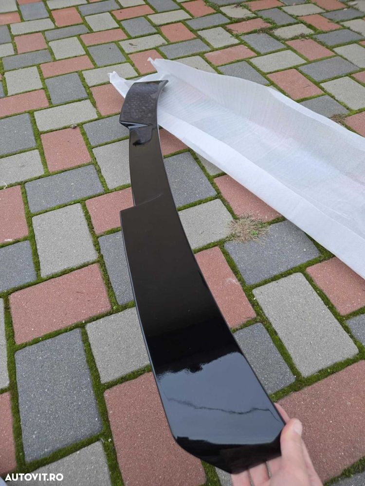 Eleron Luneta model M4 Spoiler Lip Codita BMW G11 G12, Negru Lucios - 10