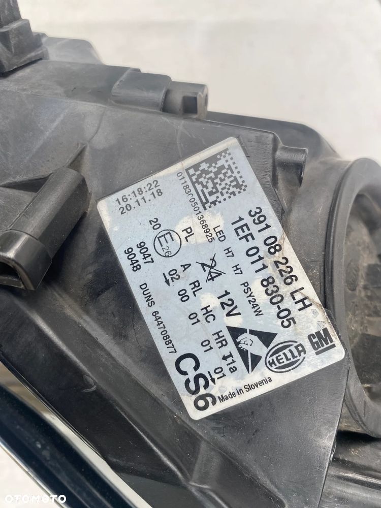 lampa corsa e zwykła led  lewa eu cała - 4