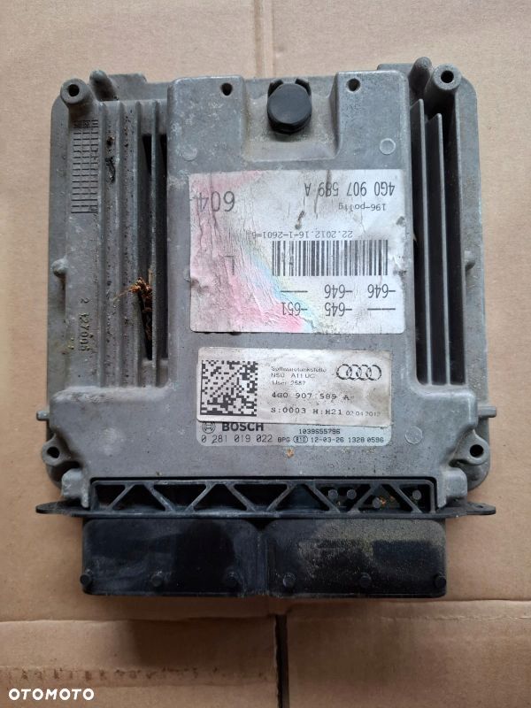STEROWNIK KOMPUTER SILNIKA 4G0907589A AUDI A6 A7 C7 4G 3.0 TDI CGQ 313 KM - 1