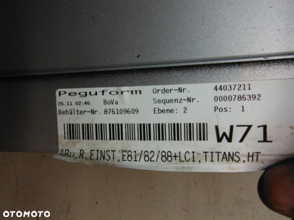 Bmw E81 82 88 prog progi Lewy Titans P140 - 3