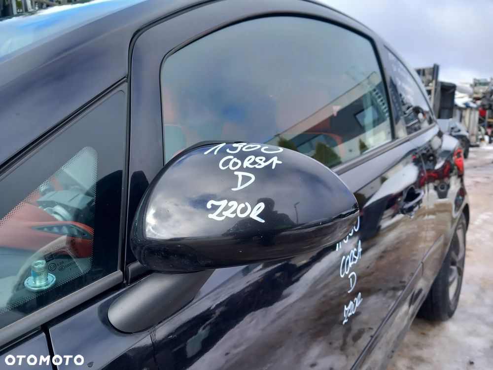 OPEL CORSA D LUSTERKO LEWE PRZEDNIE LEWY PRZÓD KOLOR: Z20R - 1