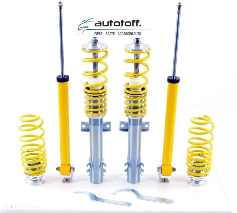 Suspensie sport FK reglabila pe inaltime Skoda Fabia 5J (07-14) - 2