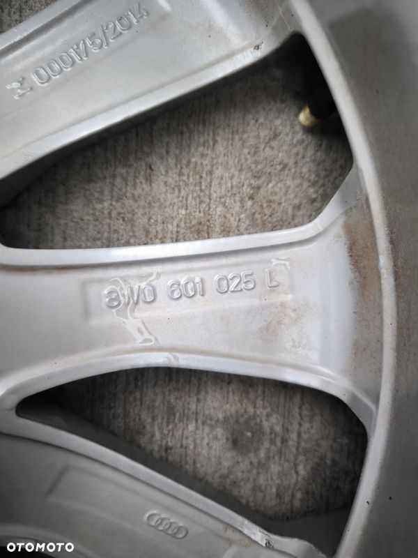 FELGA FELGI KOMPLET AUDI A4 B9 A5 8W ITP 7.5 J R17 ET38 8W0601025L R*12* - 11