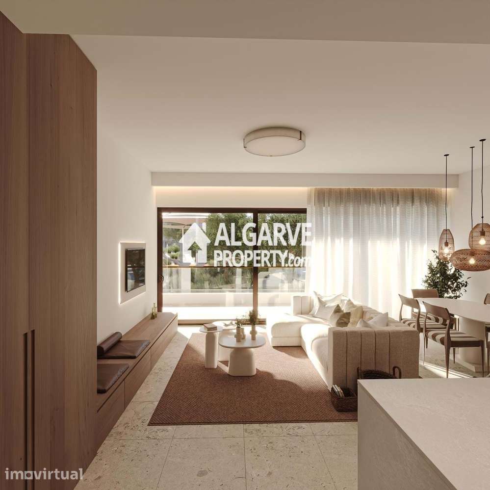 Espaçoso Apartamento T2 com Terraço Privado em Carvoeiro - Grande imagem: 2/25