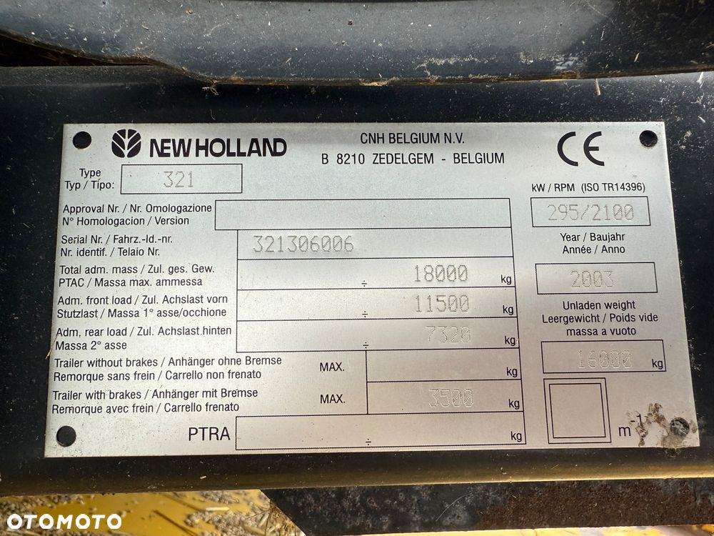 New Holland CX 880 - 10