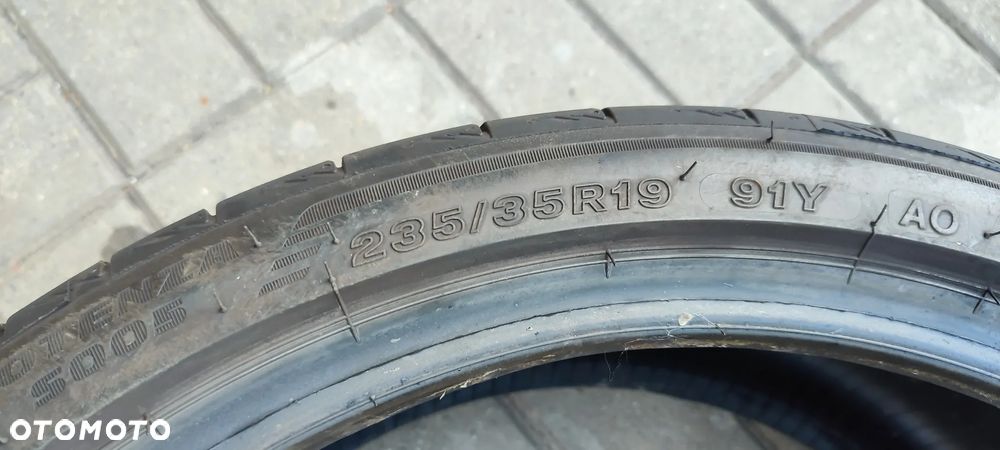 OPONY LETNIE 235/35R19 91V BRIDGESTONE POTENZA S005 2x (4224) 6mm 2x( 5124) 4mm LATO KOMPLET 4 SZTUKI - 7