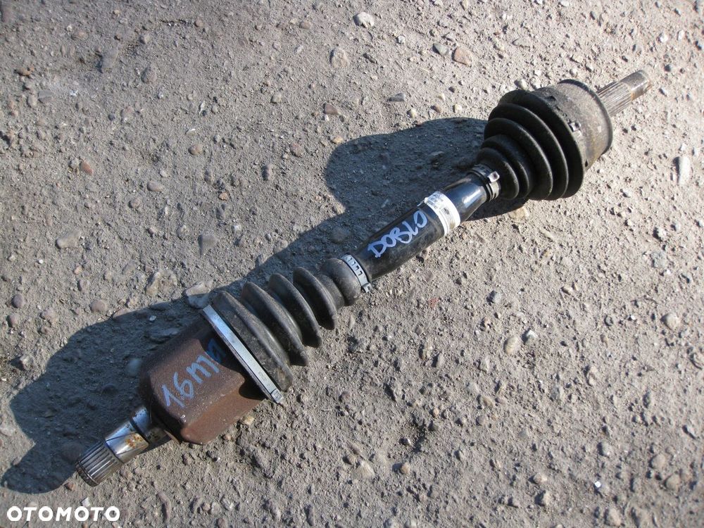 FIAT DOBLO II 23R 1.6 M-JET PÓŁOŚ LEWA PRZÓD KRÓTKA 52012150