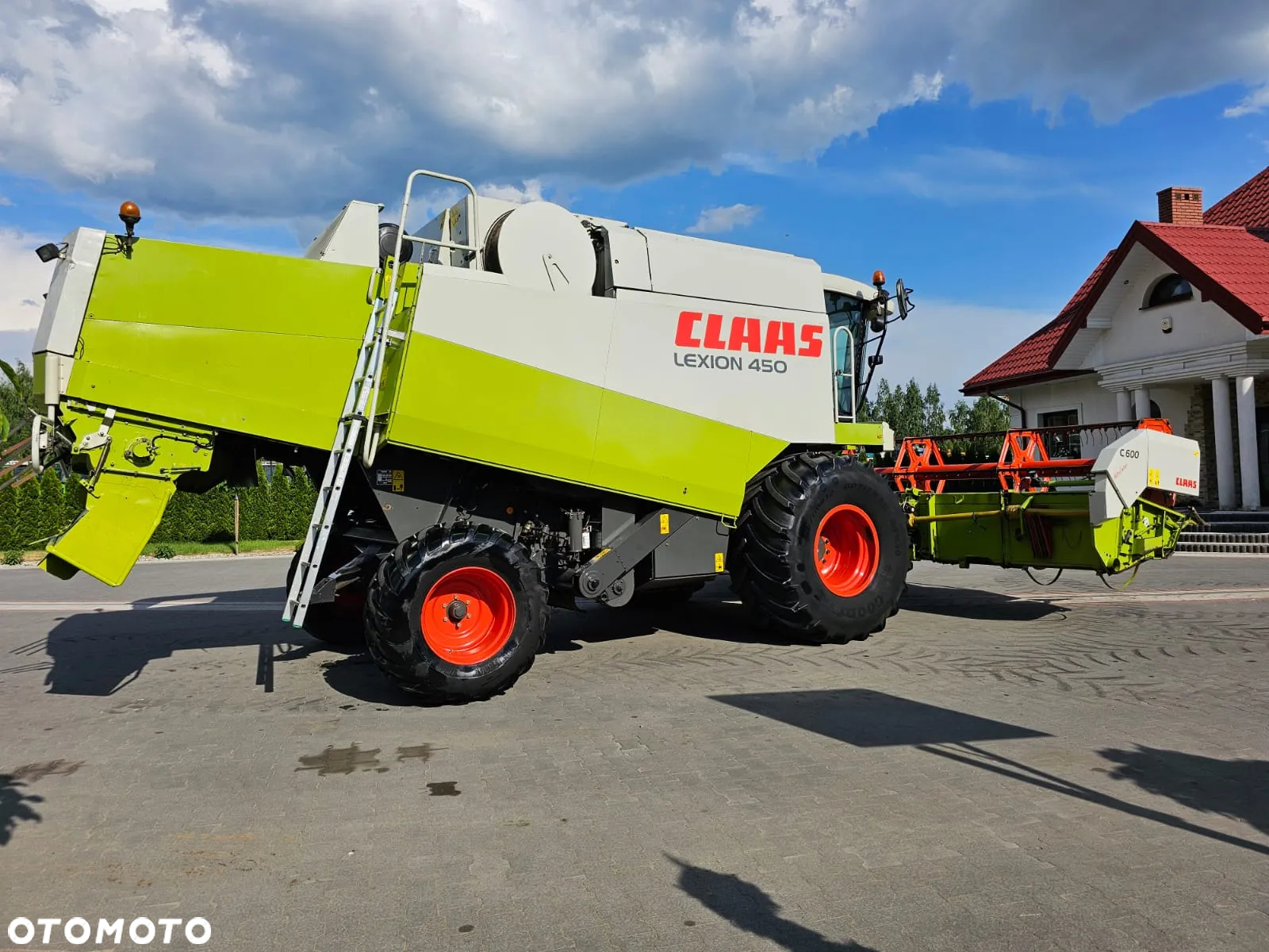 Claas Lexion 450 C600 Kombajn do Zboża C540 Lexion 430 Tucano 320 APS Tucano 350 Lexion 415 Lexion 540 - 20