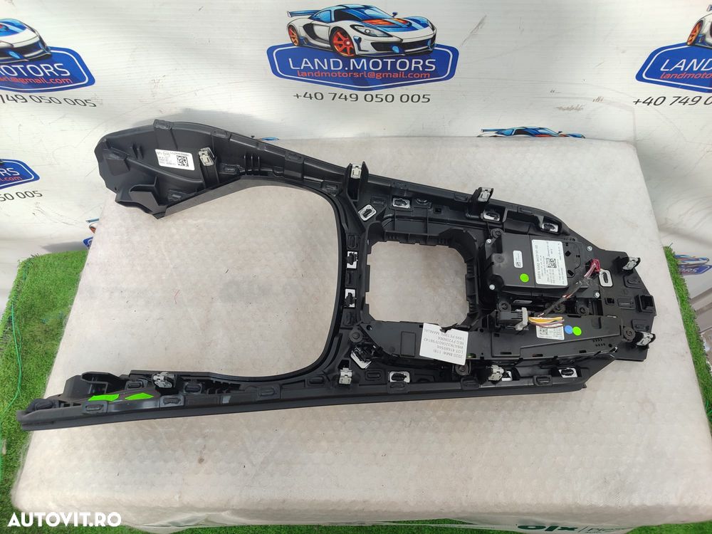 PANOU COMANDĂ I-DRIVE / CONSOLĂ CENTRALĂ CU CONTROLLER MULTIMEDIA BMW SERIA 1 (F40) 2019–2024 / COD OEM 65829423191-02 (5E2) - 4