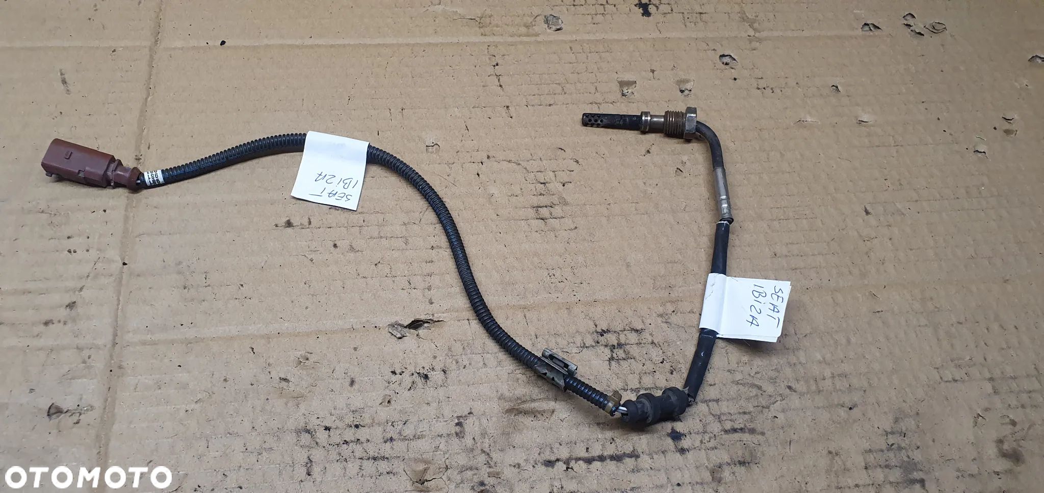 Czujnik temperatury spalin sonda Seat Ibiza IV 6J 1.6 TDI 03L906088HE - 1