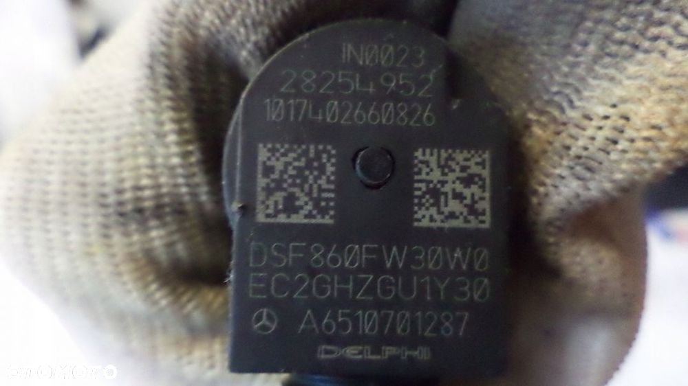 Wtrysk wtryskiwacz  MERCEDES 2.2 CDI A6510701287 - 3