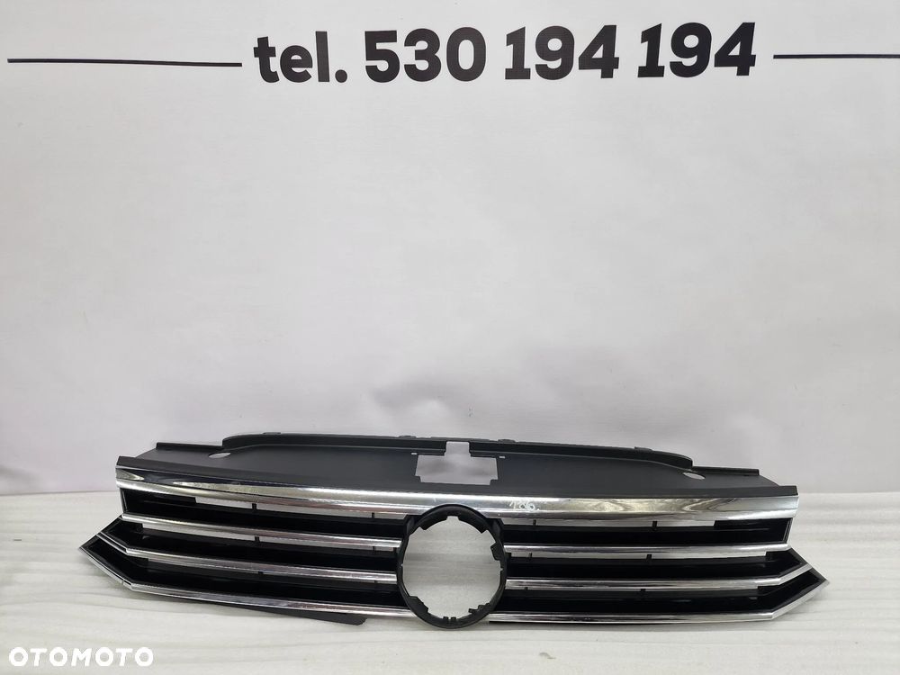 VW PASSAT B8 14- 3G0 ATRAPA / GRILL PRZEDNI PRZÓD , NR 3G0853653 , NR AUKCJI GR186 - 1