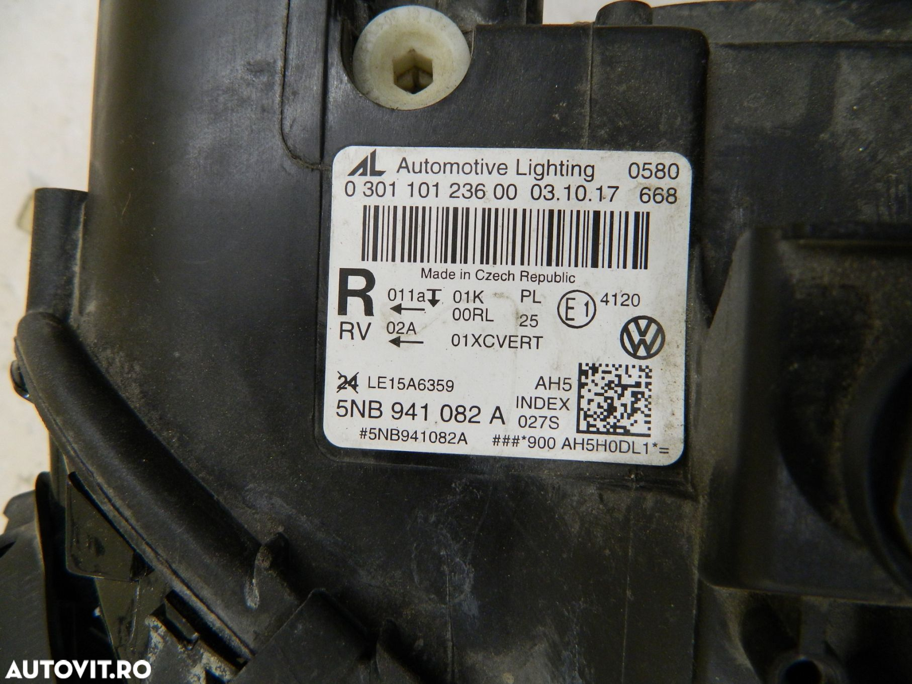 Far dreapta VW tiguan 2 FULL LED,  2016, 2017, 2018, 2019, 2020, cod origine 5NB941082A. - 5