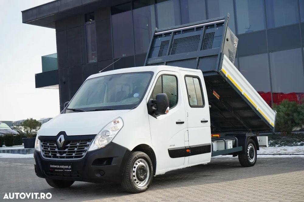 Renault MASTER / DCI 135 / BASCULATOR / CAMION CU OPȚIUNI 7 LOCURI / MANUAL - 1
