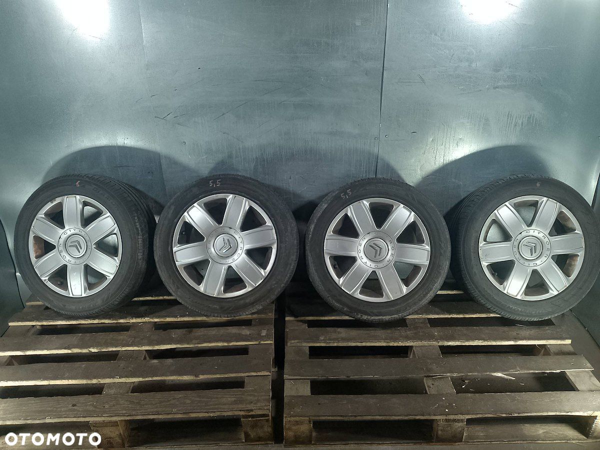 FELGI ALUMINIOWE KOMPLET 16 Z OPONAMI CITROEN C4 DIAMONDBACK DSH 11 - 1
