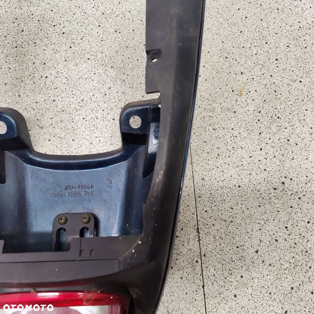 Zadupek, ogon, owiewka, osłona tył, lampa tył tylna Suzuki GSX 750 GSX750 Inazuma 750 - 18