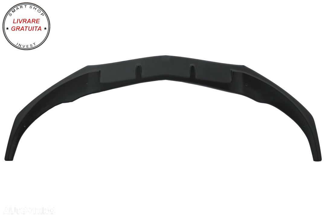 Prelungire Bara Fata Mercedes CLA45 C117 X117 (2013-2016) Negru Lucios- livrare gratuita - 2