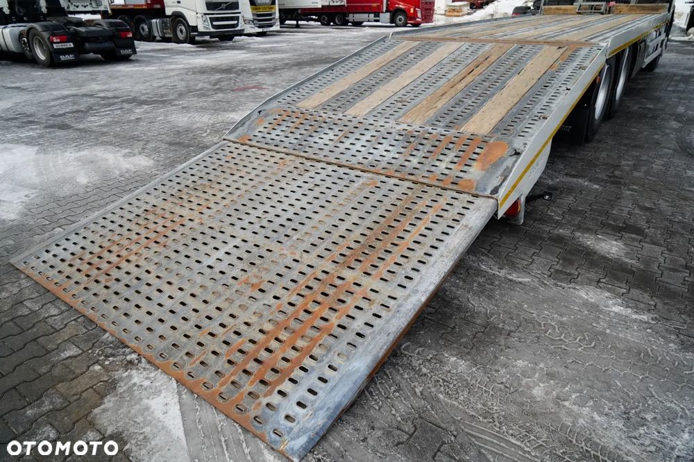 Iveco STRALIS 360 / 6X2 /  LAWETA / PLATFORMA 9,3 M / NAJAZDY HYDRAULICZNE / WYCIĄGARKA / OŚ PODONOSZONA  / EURO 6 - 12