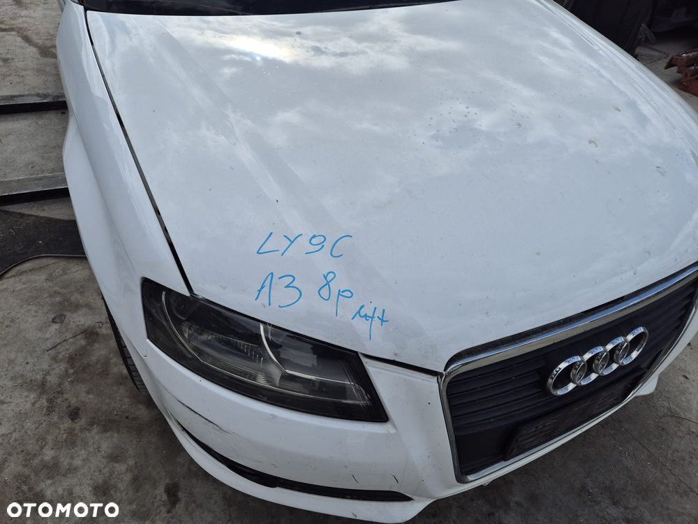 Przód kompletny Audi A3 8P lift 2009-12 kolor LY9C - 4