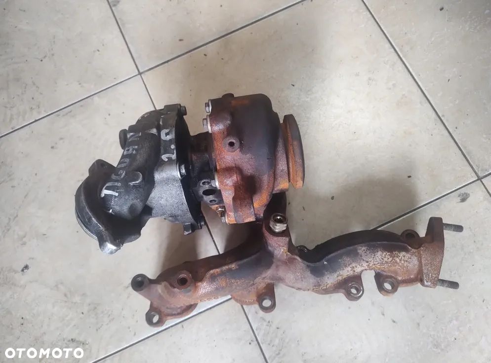 VW TIGUAN 2,0TDI TURBOSPRĘŻARKA TURBINA 03L253016J - 5