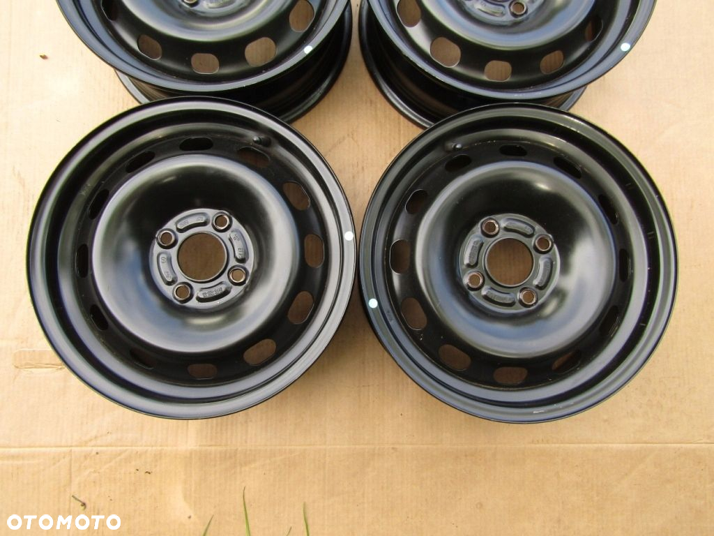 4x Felgi 15 Ford B-MAX Fiesta MK7 Ecosport Transit Courier + czujniki TPMS - 5
