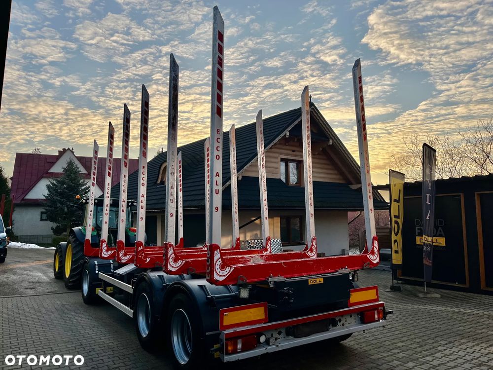 Doll Przyczepa 3 osiowa Doll A3K do drewna drzewa lasu Do - 5