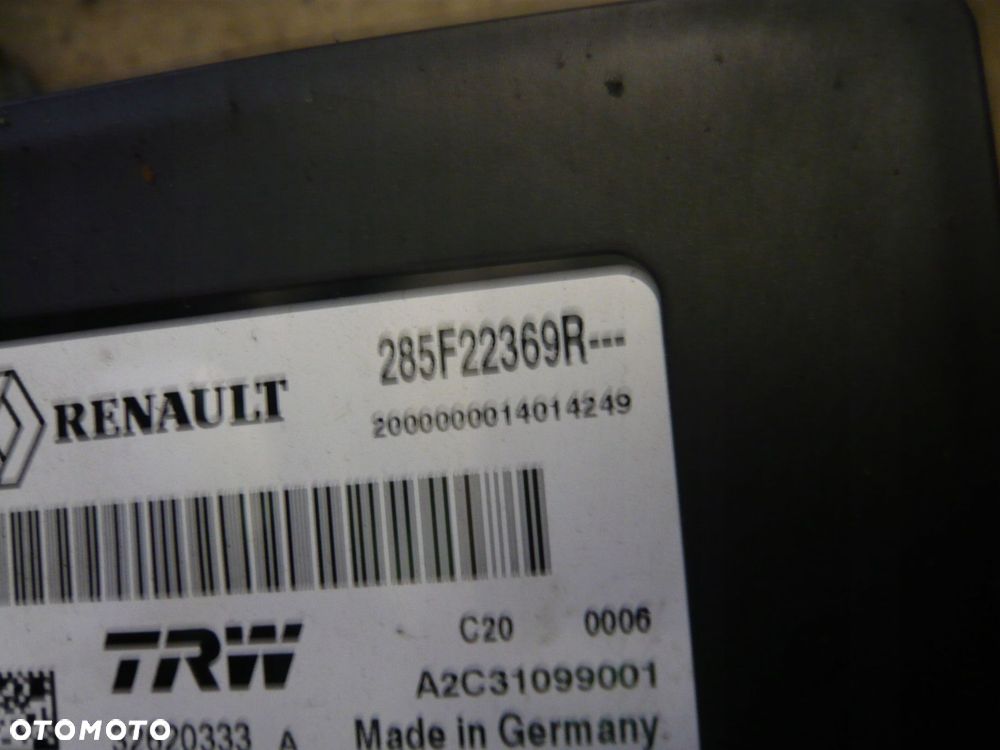 moduł hamulca 285f22369r renault scenic iii - 2