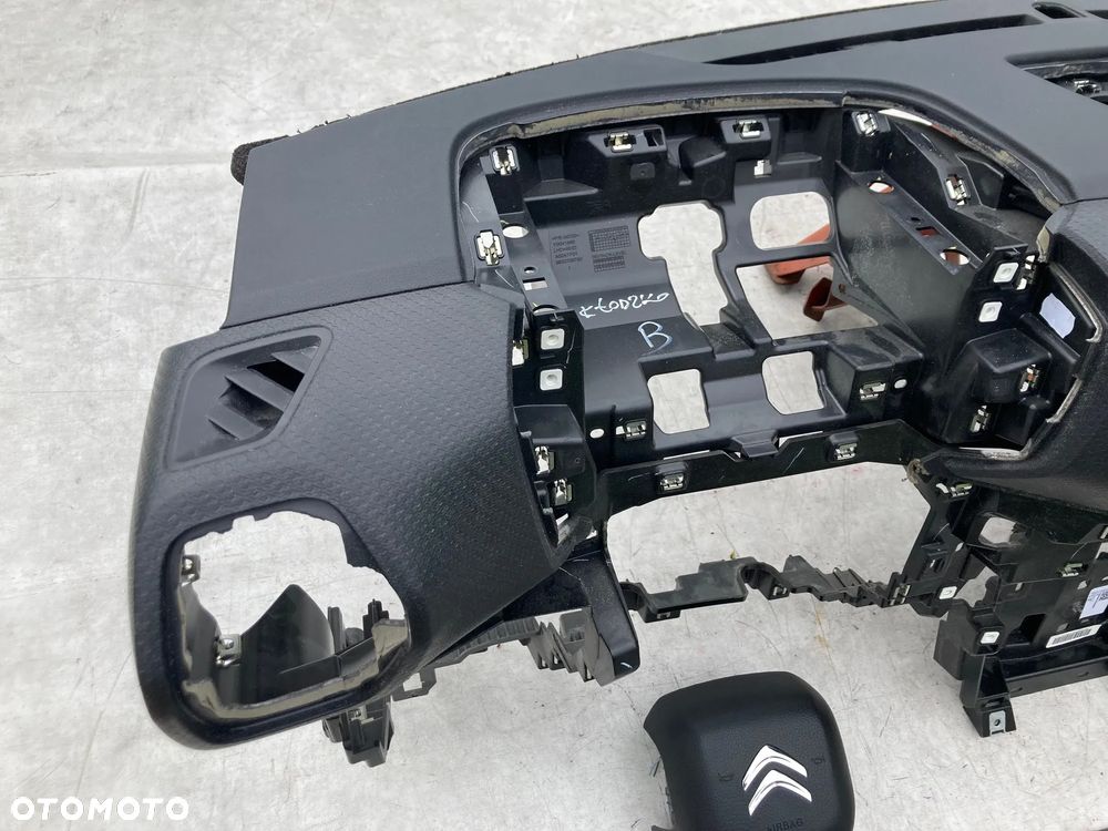 CITROEN C4 3 III DESKA KONSOLA KOKPIT PULPIT PÓŁA PARAPET PODUSZKI POWIETRZNE KIEROWCY PASAŻERA PODUSZKA POWIETRZNA KURTYNA KURTYNY FOTELA W FOTEL AIRBAG SRS PASY PAS naprawa Raz2 !!! - 5