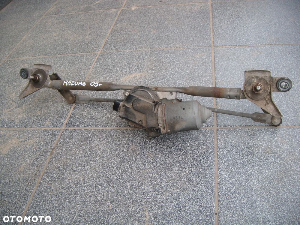 mazda 6 gg 04r mechanizm wycieraczki przód z silnikiem - 1