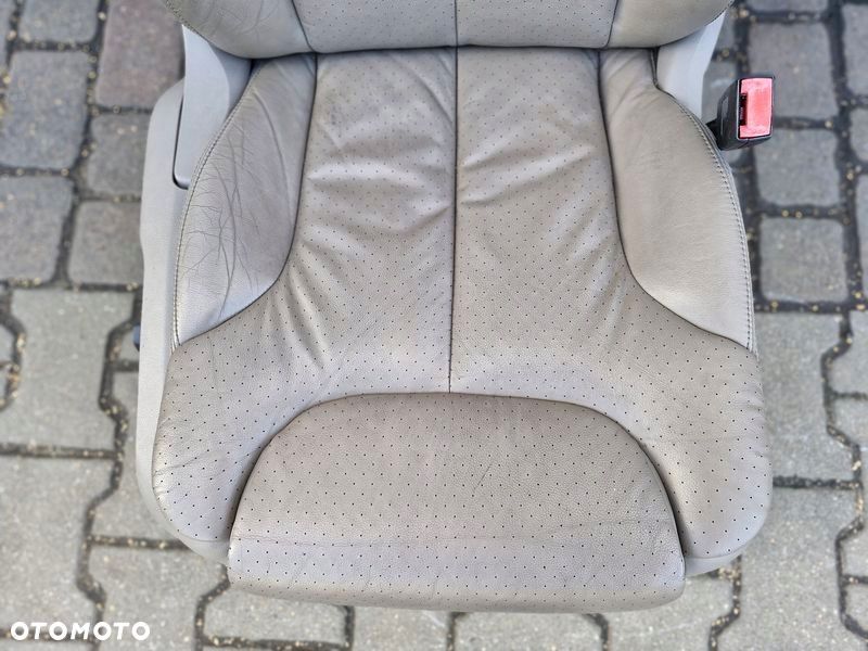 VOLKSWAGEN PASSAT B6 FOTEL PASAŻERA PRAWY PRZÓD ELEKTRYCZNY SKÓRA - 3