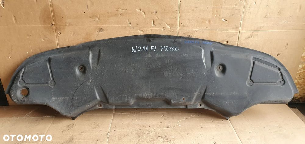 Osłona płyta pod zderzak przód Mercedes W211 Lift A2115204523 - 5
