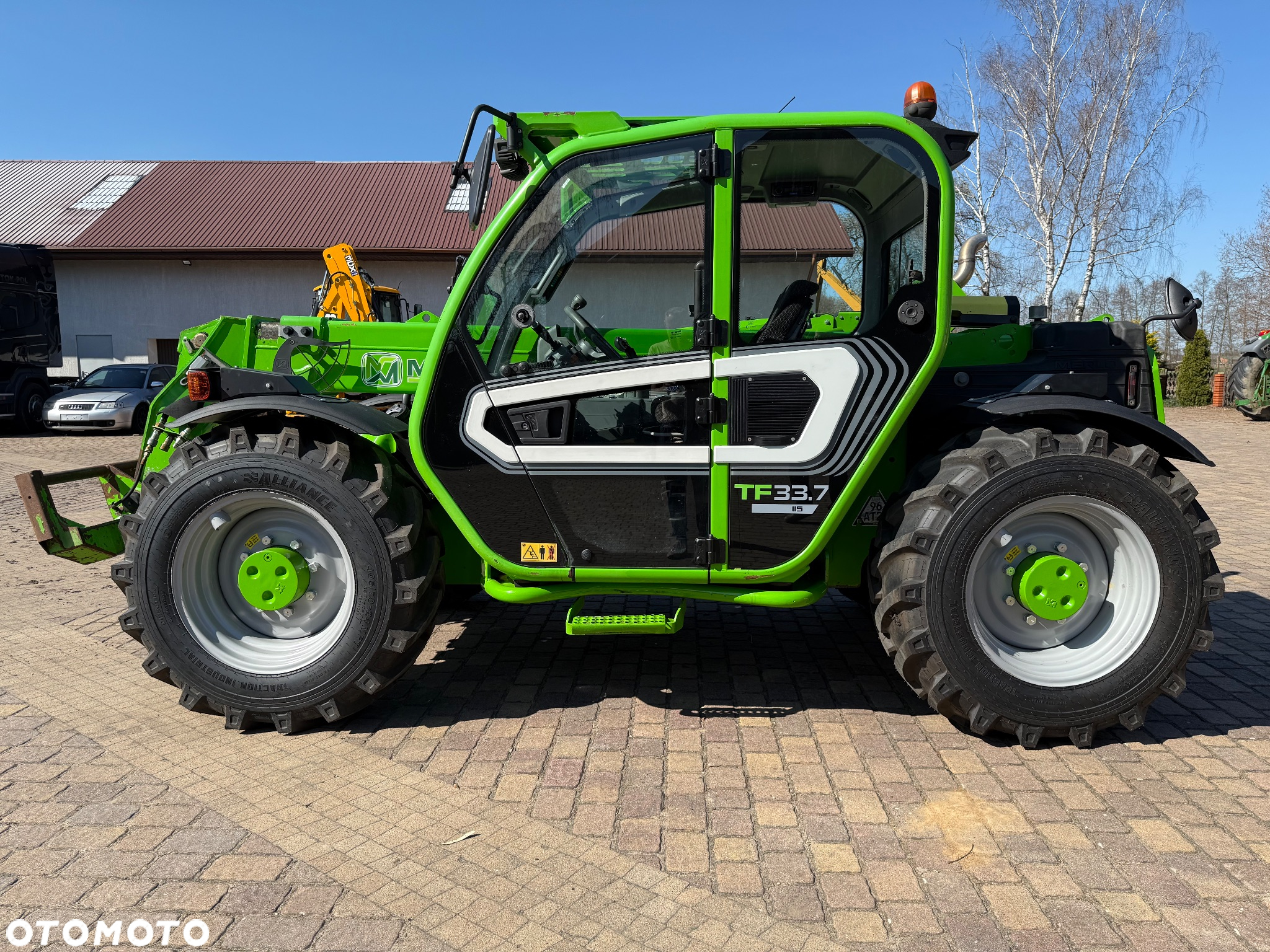 Merlo TF 33,7 2019 3,5 mph Turbofarmer 4x nowe opony Niska 2,15m - 4