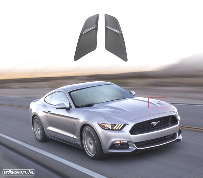 ENTRADAS DE AR FORD MUSTANG 15-17 LOOK GT 5.0 - 1