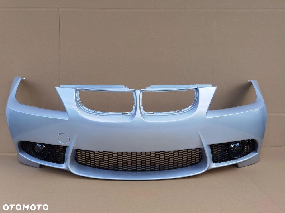 ZDERZAK BMW E90 E91 M PAKIET M3 LOOK TITANSILBER METALIC - 1