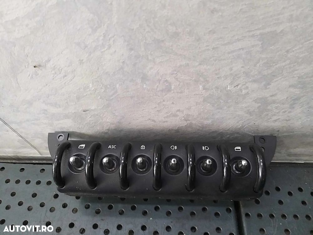 Bloc butoane geamuri asc proiectoare ceata blocare usi mini cooper r50 r53 61316917989 - 1