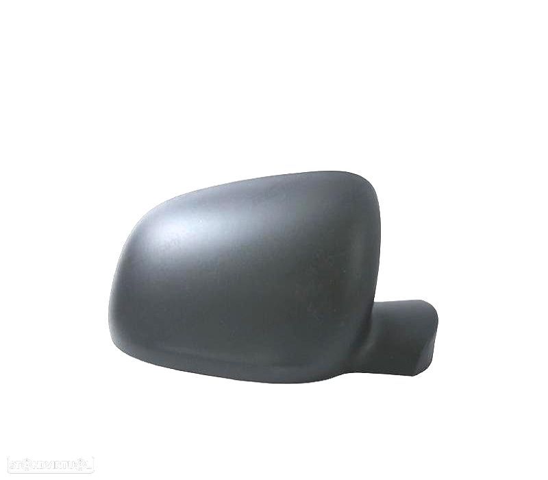 CAPA ESPELHO DIREITO RENAULT KANGOO 12-17 PRETO - 1