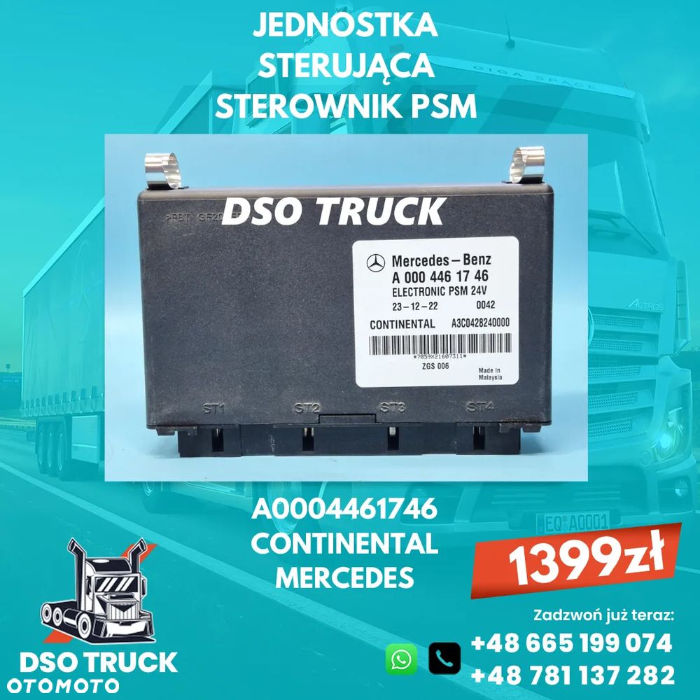 A0004461746 CONTINENTAL JEDNOSTKA STERUJĄCA STEROWNIK PSM MERCEDES - 1
