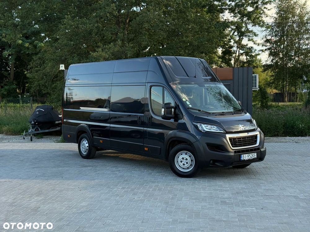 Peugeot Boxer 2.2 165KM / Maxi L4 H3 / 2019R / Czarny / ZAREJESTROWANY W PL / Po Serwisie