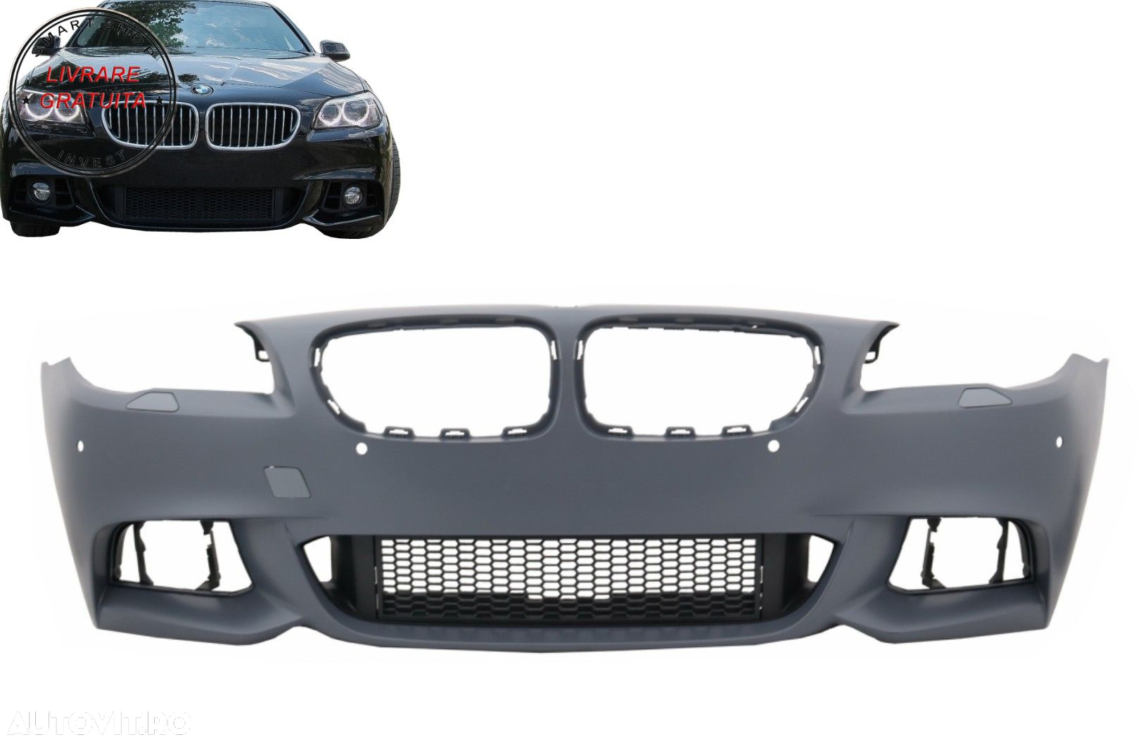 Bara Fata BMW Seria 5 F10 F11 LCI Sedan Touring (2015-2017) M-Tech Design- livrare gratuita - 8